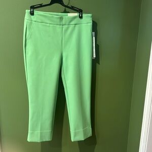 Rachel Zoe High-Rise, Slim Leg Pull-On Crop Pants, NWT